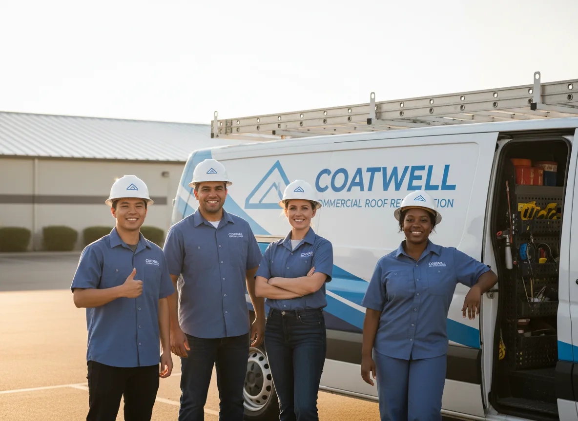 Commercial roof coating company in Left Hand, WV